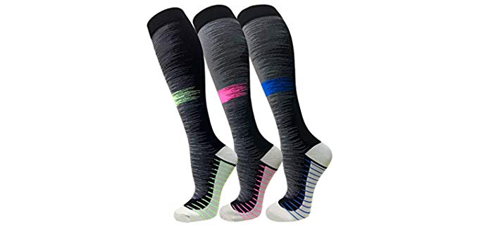 FuelMeFoot Women's Copper - Healthy Compression Socks
