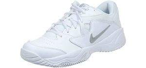 Nike Women's Court Lite 2 - Lightweight Tennis Shoe for Flat Feet