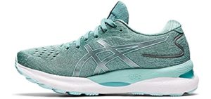 Asics Women's Gel Nimbus 24 - Normal to High Arched Feet with Ankle Pain