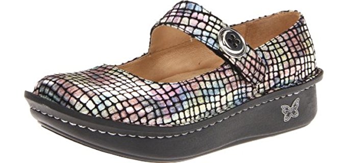 Alegria Women's Paloma -  Cute Rocker Bottom Slip Resistant Flats