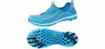 Aleader Women's Mesh - Slip-on water shoes for the beach