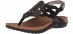 Rockport Women's Ridge Sling - Arch Supportive Thong Sandal