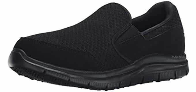 Skechers for Work Women's Gozard - Slip Resistant Work Shoe for Walking