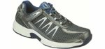 Orthofeet Men's Sprint - Heel Pain Orthopedic Shoe
