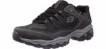 Skechers Men's Afterburn - Shoes for Wide and Flat Feet