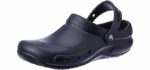 Crocs Men's Bistro - Wider Fit Clogs for Standing and Walking on Hard Surfaces