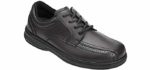 Orthofeet Men's Gramercy - Dress Shoes for Back Pain