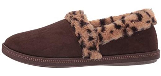 skechers memory fur slippers