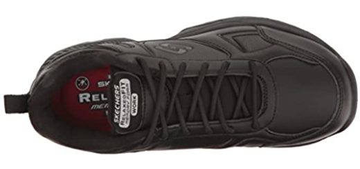 skechers work shoes water resistant