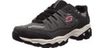 Skechers Men's Afterburn - Casual Supination Shoes