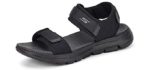 Skechers Men's 47101 - Foamy Cushioned Sandals