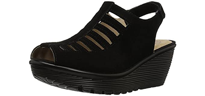 Skechers Women's Parallel-Trapezoid - Dress Wedge Shoes