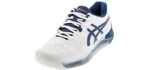 Asics Men's Gel Resolution 8 - Flat Feet Tennis Shoe