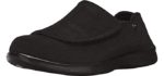 Propet Men's Cush n Foot - Comfy Velcro Shoes for Seniors