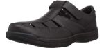 Propet Men's Bayport - Velcro Sandal for Seniors