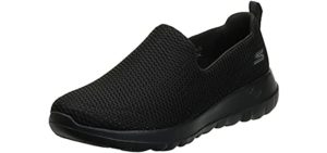 Skechers womens Go Joy Walking Shoe, Black, 5 US
