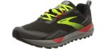 Brooks Men's Cascadia 15 - Trail Shoe for Standing All Day