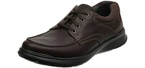 Clarks Men's Cotrel Edge - Shoe for Bunions