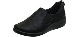 Clarks Women's Sillian Paz - Shoe for Diabetic Feet