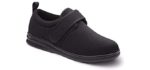 Dr. Comfort Men's Carter - Velcro Orthopedic Shoe