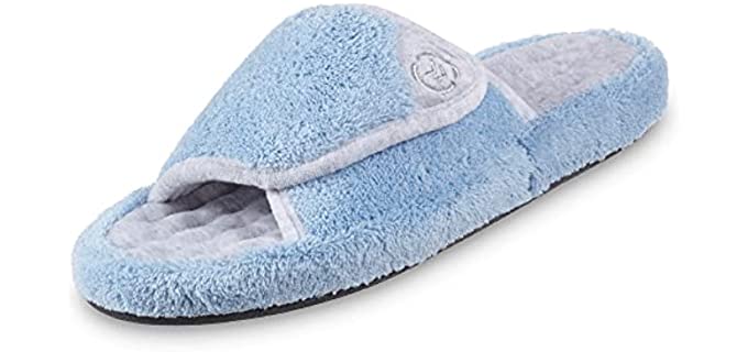 Isotoner Women's terry - Narrow Fit Spa Slippers