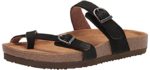 Eastland Women's Tiogo - Sandals with a Cork Footbed