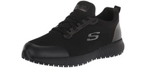 Skechers Men's Squad - Durable Food Service Shoes