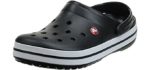 Crocs Men's Crocband - Shoe for High Arches