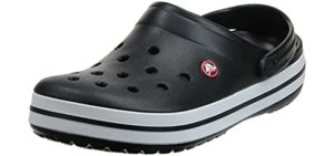 Crocs Men's Crocband - Shoe for Plantar Fasciitis