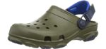 Crocs Men's All Terrain - Diabetic Outdoor Shoe