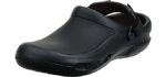 Crocs Men's Bistro Pro Literide - Shoe for Flat Feet