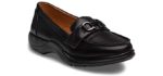 Dr. Comfort Women's Loafers - Leather Slip on Pregnancy Shoes