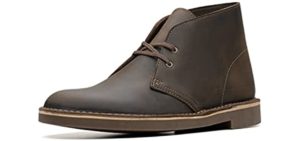 Clarks Men's Bushacre 2 - Boot Shoe for Hallux Rigidus