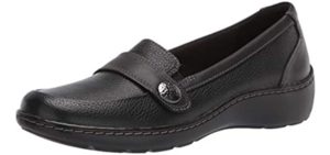 Clarks Women's Cora Daisey - Dress Loafers for High Arches