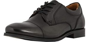 Vionic Men's Shane Oxford - Dress Shoe for Flat Feet
