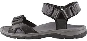 Vionic Men's Canoe Leo - Sandal for Flat Feet