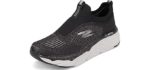 Skechers Men's Max Cushioning Elite Promised - Rocker Sole Shoes for Ankle Fusion