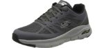 Skechers Men's Arch Fit Charge - Walking Shoes for Seniors