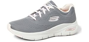 Skechers Women's Arch Fit Sunny - Arch Fit Skechers Shoes for Achilles Tendinitis