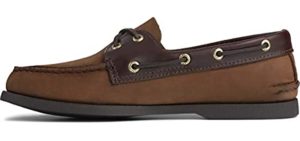 Sperry Men's Original - Two Eyelet Boat Shoe for Flat Feet