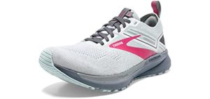 Brooks Women's Ricochet 3 - Neutral Shoes for Long Distance Running and Walking