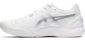 Asics Women's Gel resolution 8 - Tennis Shoe for Ankle Support