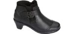Orthofeet Women's Emma - Dress Boot for High Arches