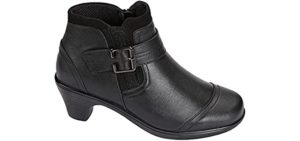 Orthofeet Women's Emma - Dress Boot for High Arches