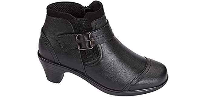 Orthofeet Women's Emma - Dress Boot for Gout