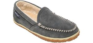 Minnetonka Women's Tempe - Leather Loafer Slipper