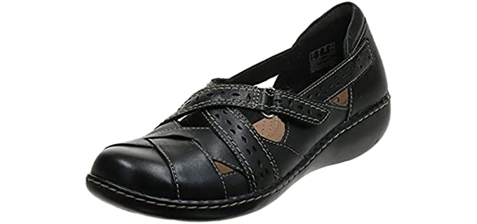 Clarks Women's Ashland Spin - Dress Shoes for Pregnancy
