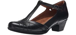 Cobb Heel Women's Angelina - Dress Shoes for Neuropathy