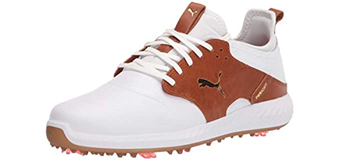 Puma Men's Ignite Pwradapt - Caged Crafted Golf Shoes