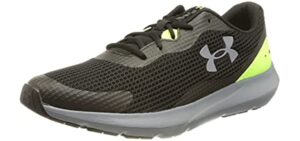 Under Armour Men's Surge 3 - Stability Running Shoes for Achilles Tendonitis